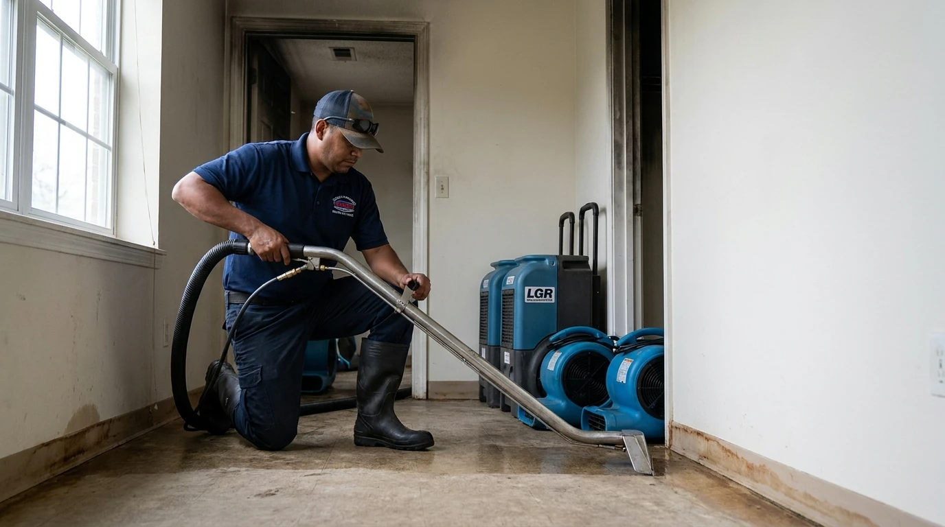 What Happens When Fire Suppression Water Causes a Second Loss: water damage and mold and fire