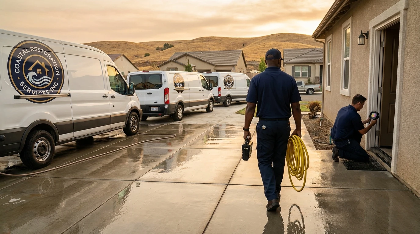 The Water Damage Restoration Process, Step by Step (What Happens After You Call)