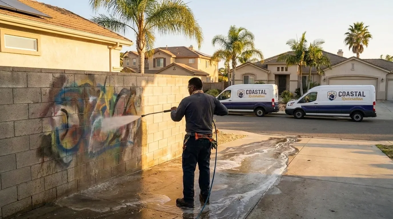 Graffiti Removal & Vandalism Cleanup