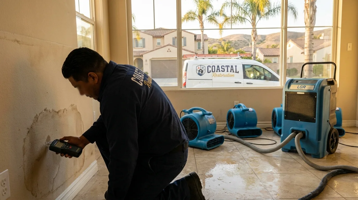 Water Damage Restoration in Vandenberg Village